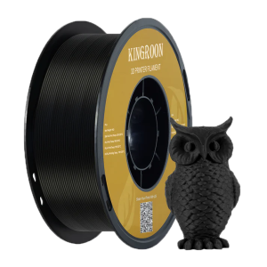 Kingroon пластик (філамент) PLA matte чорний 1кг 1.75мм
