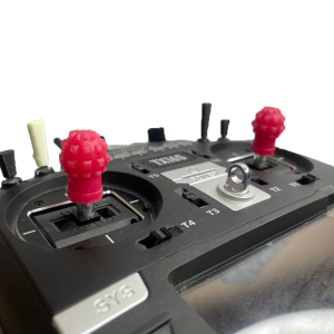 Наконечники для стіків Gimbal ends рожеві (стіки для пульта, насадка на стіки FPV RadioMaster, BetaFpv, t-jumper)