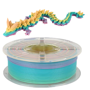 Kingroon пластик (філамент) PLA matte rainbow 1кг 1.75мм