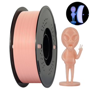 Kingroon пластик (філамент) Glow in Dark Luminous Люмінесцентний 1кг 1.75мм Pink рожевий